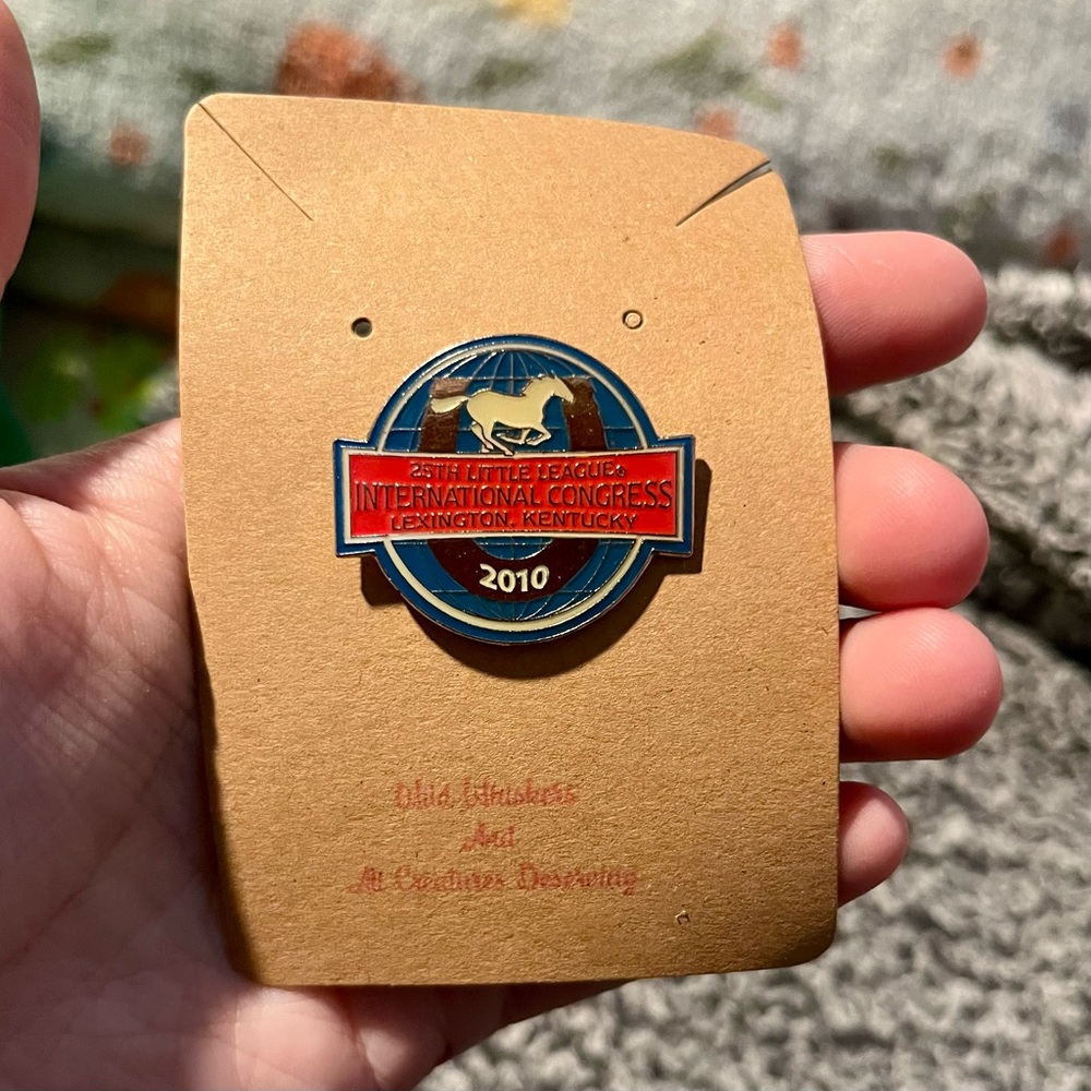 2010 25TH LITTLE LEAGUE INTERNATIONAL CONGRESS LEXINGTON, KY PIN